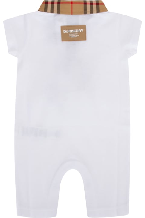 Burberry Bottoms for Baby Boys Burberry Pantalone
