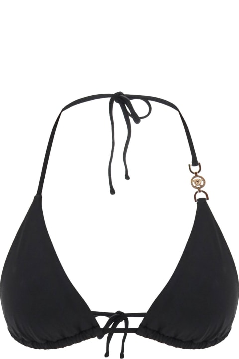 Versace Swimwear for Women Versace Medusa Triangle Bikini Top