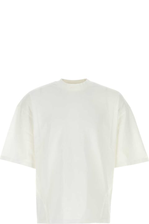 メンズ Reebokのトップス Reebok White Cotton Oversize T-shirt