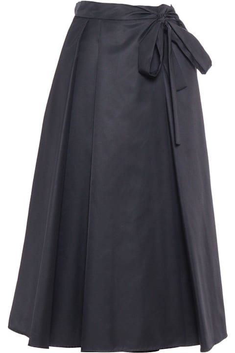 Homeware Weekend Max Mara Tied Pleated Skirt Weekend Max Mara