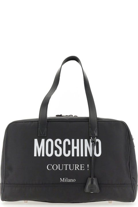 Moschino Totes for Men Moschino Nylon Travel Bag