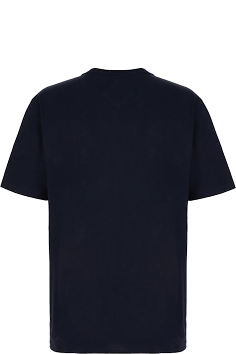 MCM لـ Men MCM Navy Blue Cotton T-shirt