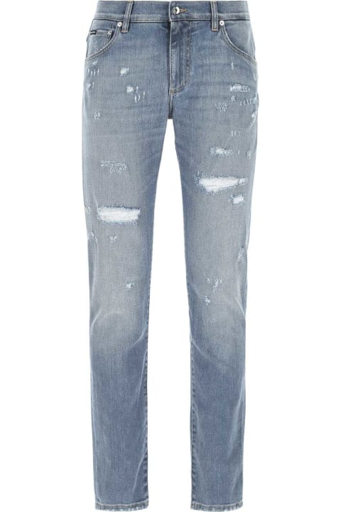 Clothing for Men Dolce & Gabbana Stretch Denim Jeans