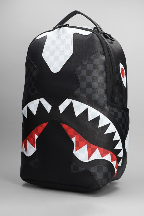 Backpacks for Men Sprayground Backpack In Black Pvc