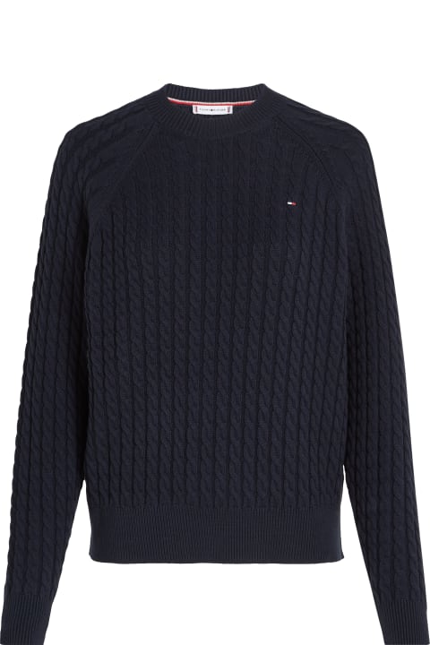 Tommy Hilfiger Sweaters for Women Tommy Hilfiger Relaxed-fit Sweater In Woven Knit