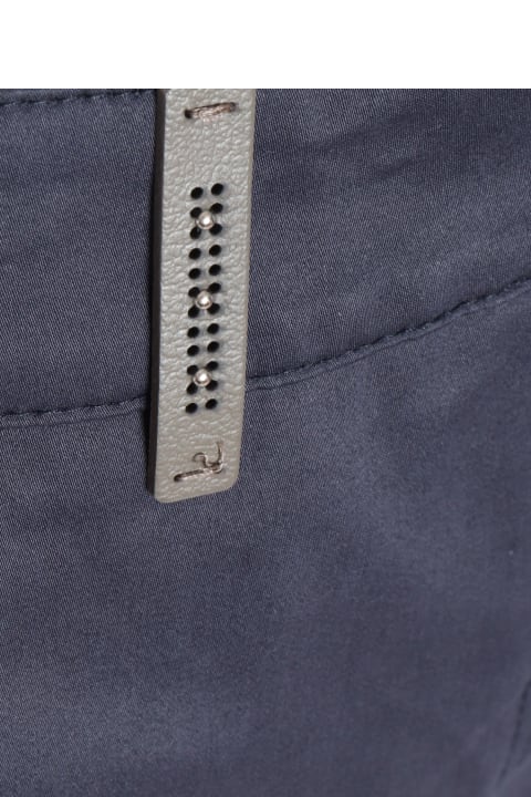Peserico Pants & Shorts for Women Peserico Blue Elegant Trousers