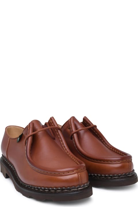 Michael Loafers In Brown Leather