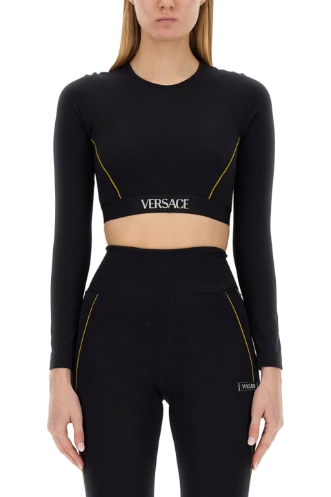 Versace Clothing for Women Versace Tops With Logo
