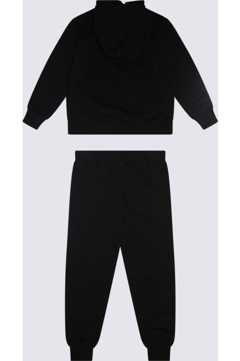 ウィメンズ Moschinoのニットウェア＆スウェットシャツ Moschino Black Cotton Jumpsuits