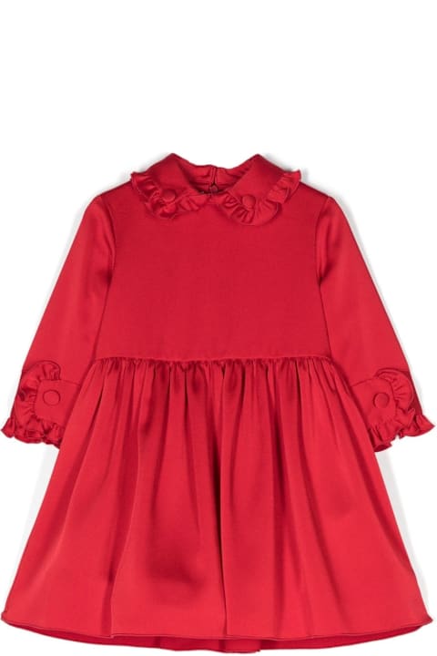 MiMiSol Dresses for Girls MiMiSol Abito Con Ruches