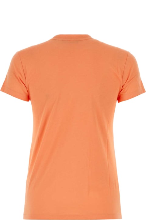 Fashion for Women Polo Ralph Lauren Orange Cotton T-shirt