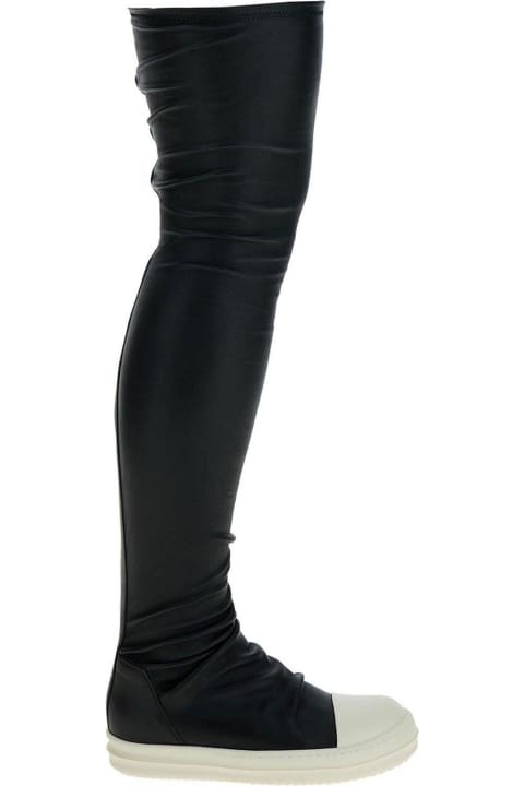 Boots for Women Rick Owens Knee-high Stocking Sneakers