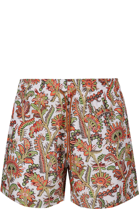 Etro Swimwear for Men Etro Roma Pocket Swim Trunk