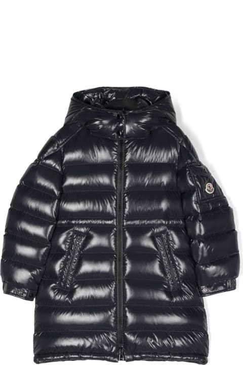 Moncler Coats & Jackets for Girls Moncler Moncler New Maya Coats Blue