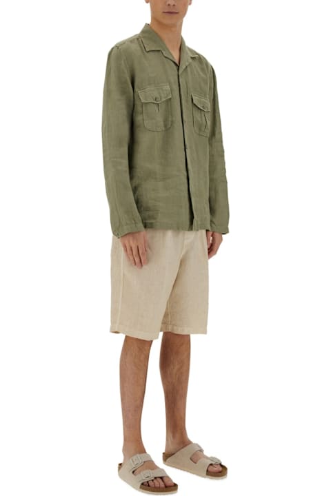 120% Lino for Kids 120% Lino Slim Fit Shirt