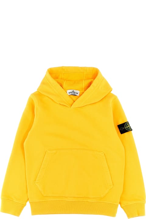 Homeware Stone Island Junior Logo Patch Hoodie