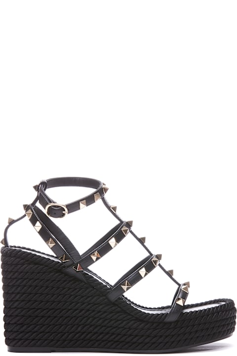 Homeware Valentino Garavani Rockstud Wedge Sandals