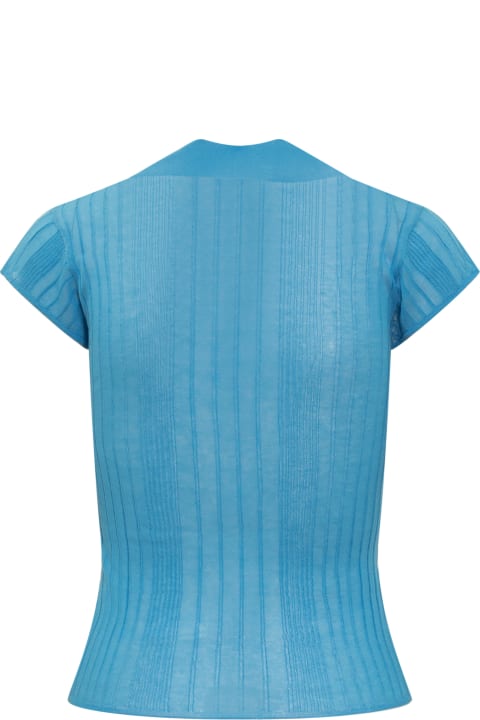 Topwear for Women Pinko Laguna Blu Polo Shirt