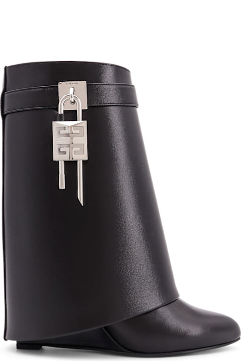 Givenchy for Women Givenchy Sharklock Leather Ankle Boots