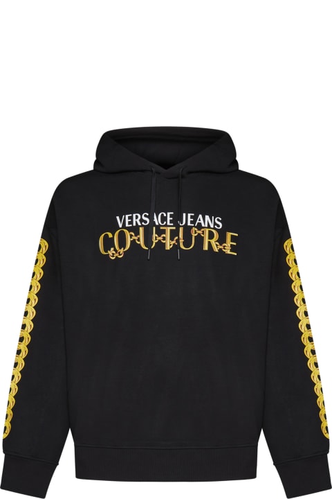 Versace Jeans Couture for Men Versace Jeans Couture Chain Logo Hoodie
