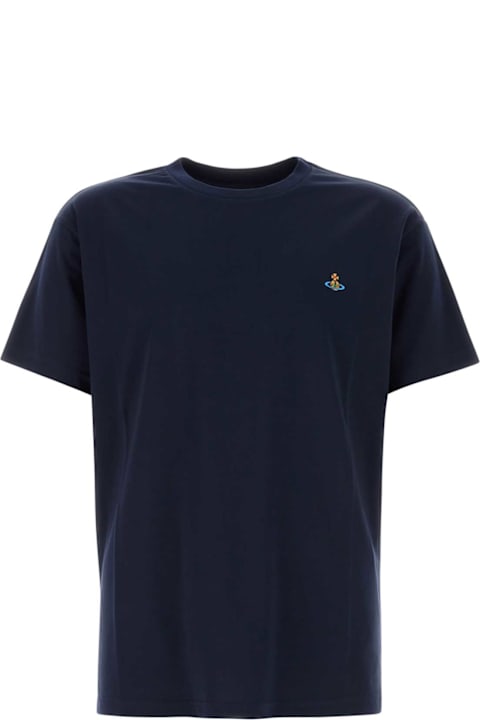 Vivienne Westwood for Men Vivienne Westwood Midnight Blue Cotton T-shirt