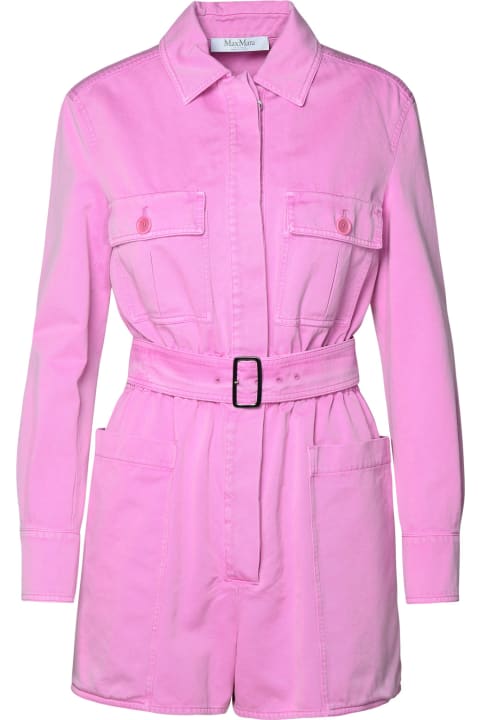 Jumpsuits for Women Max Mara Peony Cotton Playsuit