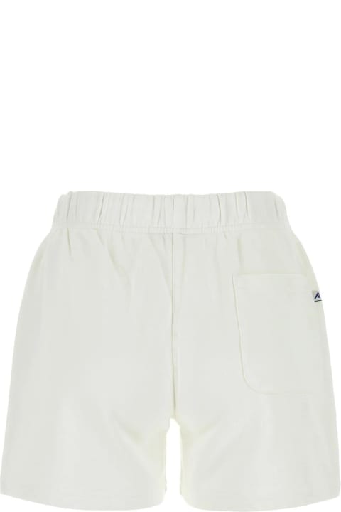 Autry Pants & Shorts for Women Autry White Cotton Shorts