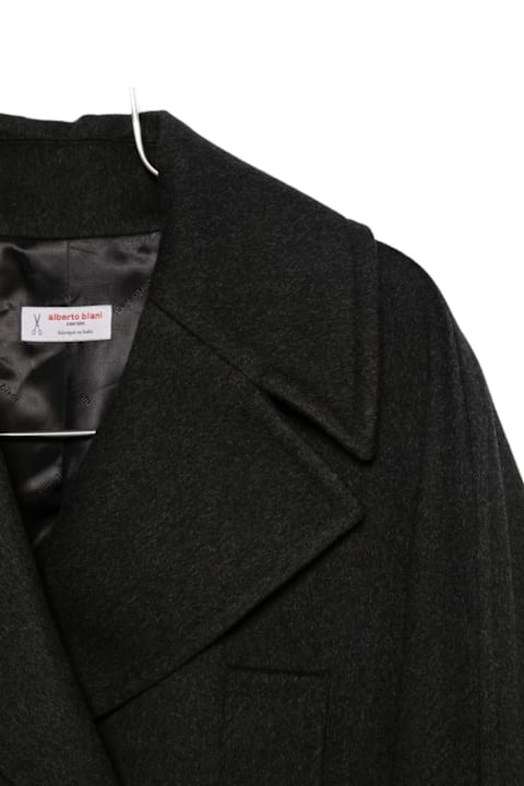 Alberto Biani for Men Alberto Biani Wool Double-breasted Coat