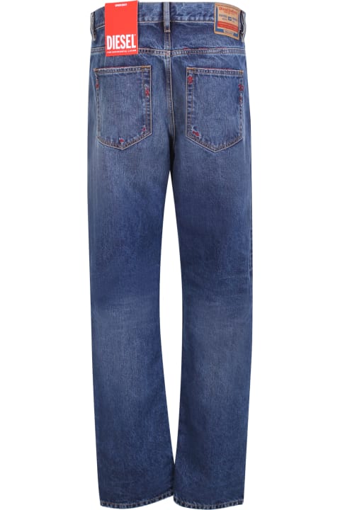 Diesel Blue Straight-leg Jeans | italist