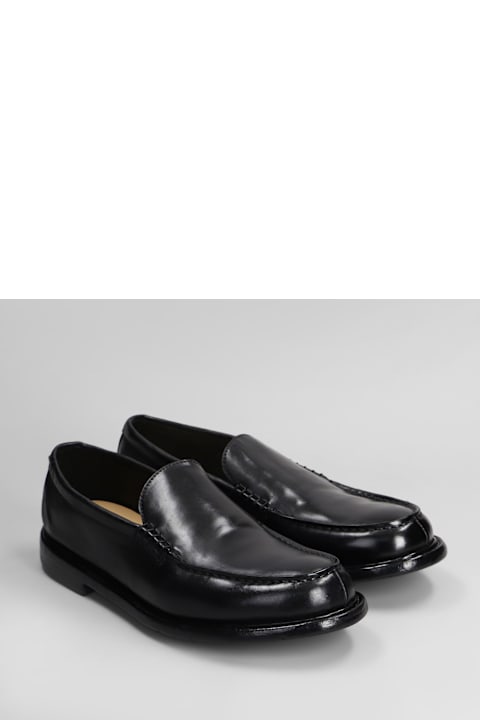 Premiata for Kids Premiata Loafers In Black Leather