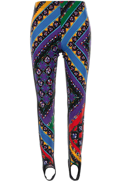 Pucci Pants & Shorts for Women Pucci Printed Stretch Nylon Leggings