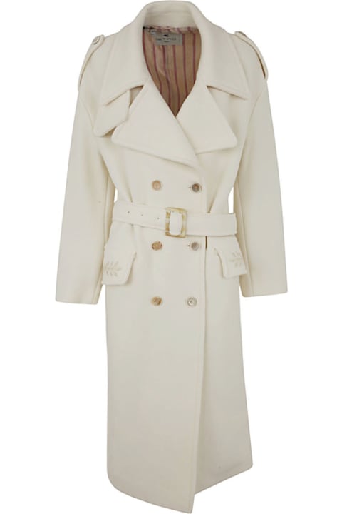 Etro Coats & Jackets for Women Etro Oversize Trench Coat