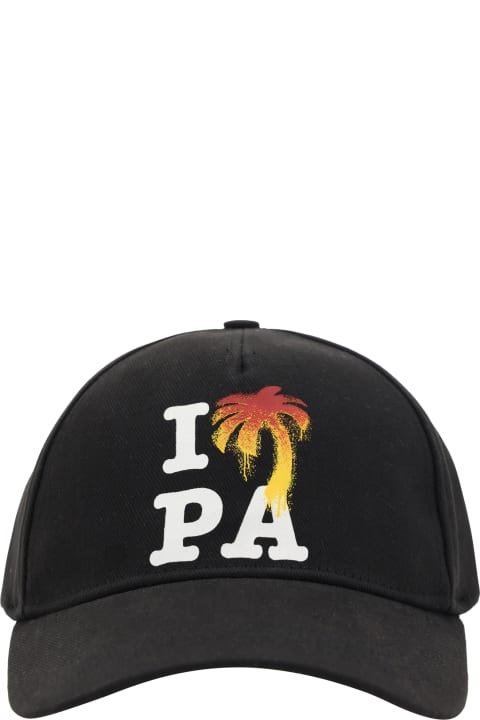 Palm Angels for Men Palm Angels 'i Love Pa' Print Baseball Cap