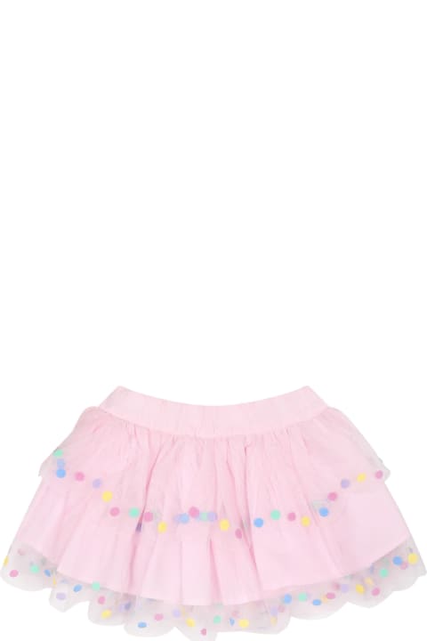 ベビーボーイズ ボトムス Stella McCartney Kids Pink Tulle Skirt For Baby Girl