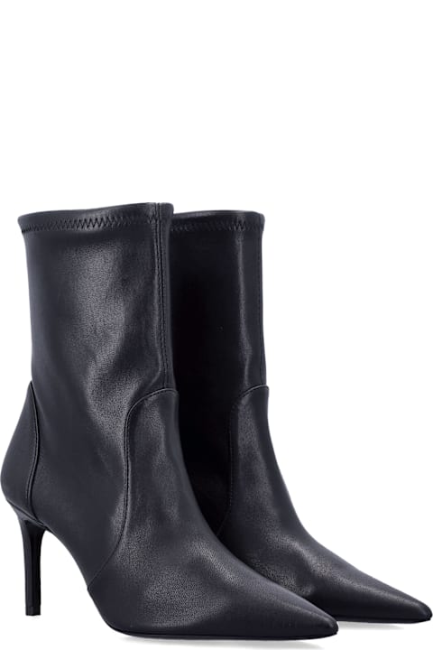 Stuart Weitzman Stuart Power 75 Stretch Sock Booties Stuart Weitzman