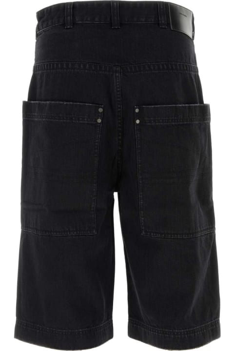 ショートパンツ ENTIRE STUDIOS Women Shorts  Burmudas ES2379SO Black Entire Studios Black Denim Bermuda Shorts name:468 通販