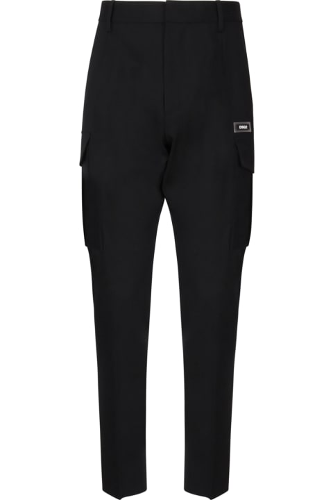 Dsquared2 Pants for Men Dsquared2 Tapered Utility Trousers