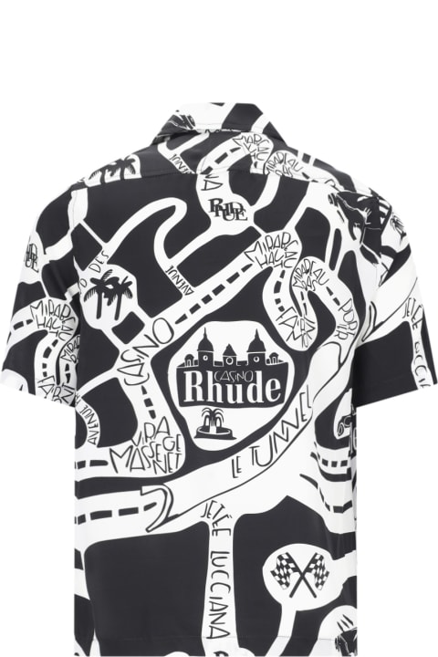 Rhude Men Rhude Printed Shirt