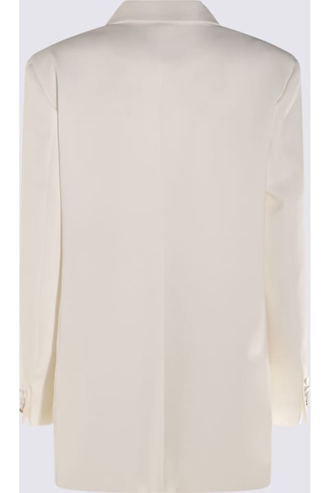 Max Mara Coats & Jackets for Women Max Mara White Gabarra Blazer