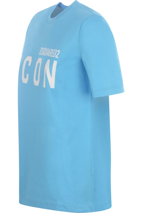 ウィメンズ新着アイテム Dsquared2 T-shirt Dsquared2 'icon' In Cotton