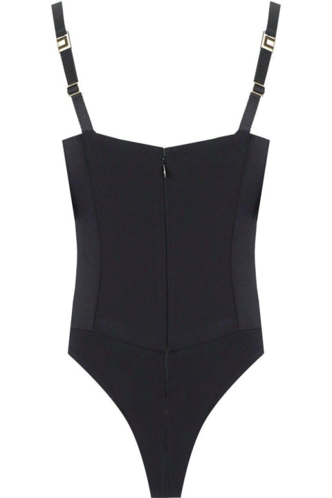 Underwear & Nightwear for Women Elisabetta Franchi Satin Bow Embellished Bodysuit