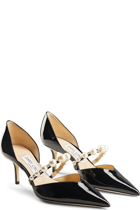Jimmy Choo Aurelie Leather Pumps