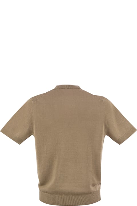 Peserico Topwear for Women Peserico T-shirt In Linen And Cotton Yarn
