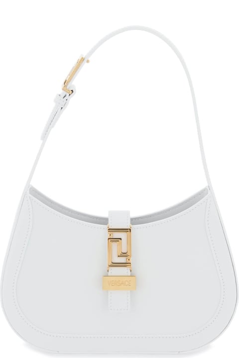 Versace Totes for Women Versace White Leather Bag