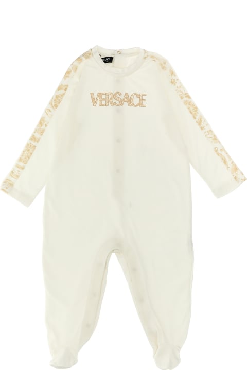 Baby Set 'barocco' Jumpsuit + Cap