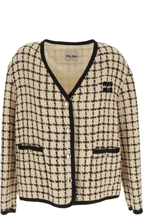 Miu Miu Coats & Jackets for Women Miu Miu Wool Jacket