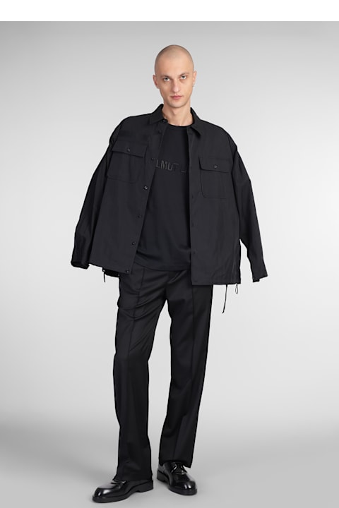 Helmut Lang for Kids Helmut Lang Shirt In Black Cotton