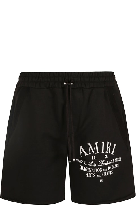 AMIRI for Men AMIRI Elastic Drawstring Waist Logo Shorts
