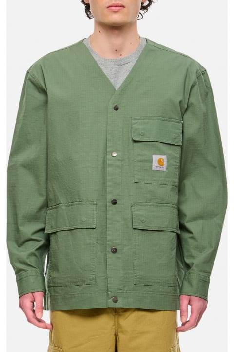 メンズ Carharttのコート＆ジャケット Carhartt Elroy Shirt Jac Cotton Columbia Ripstop