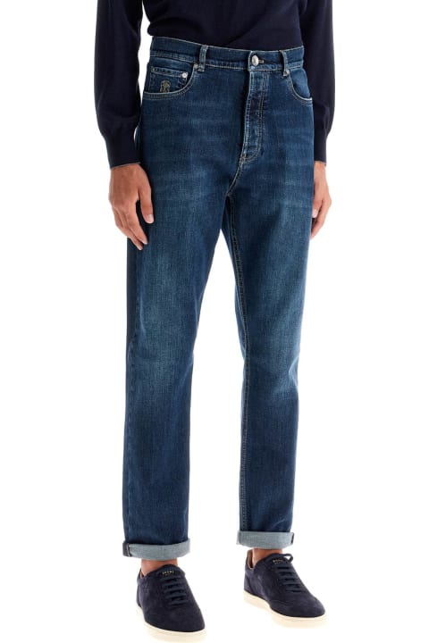 Homeware Brunello Cucinelli 'stretch Denim Iconic Fit Jeans For A